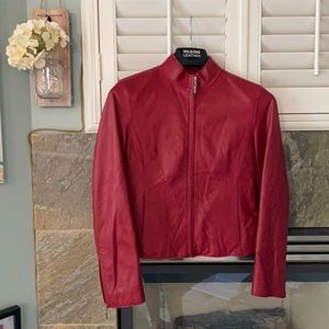 Red Leather Jacket